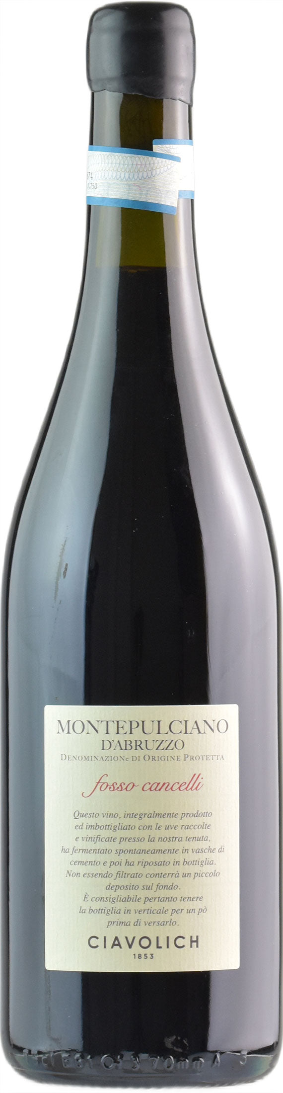 Ciavolich Montepulciano d'Abruzzo Fosso Cancelli 2017