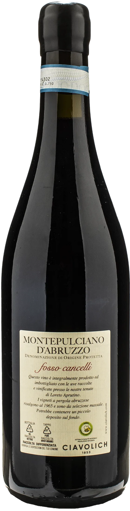 Ciavolich Montepulciano d'Abruzzo Fosso Cancelli 2019