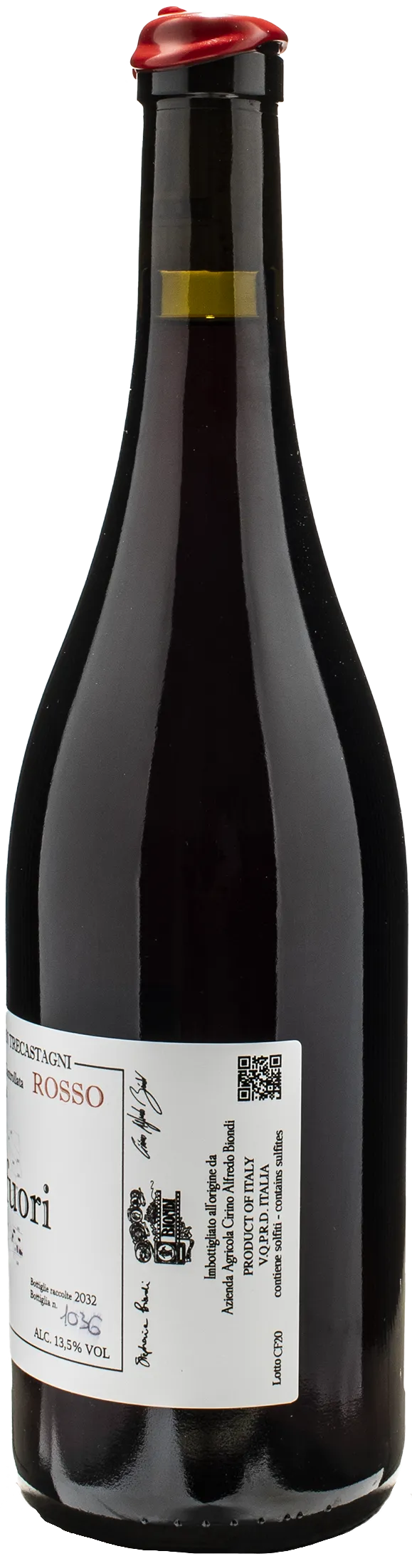 Ciro Biondi Etna Rosso Cisterna Fuori 2020