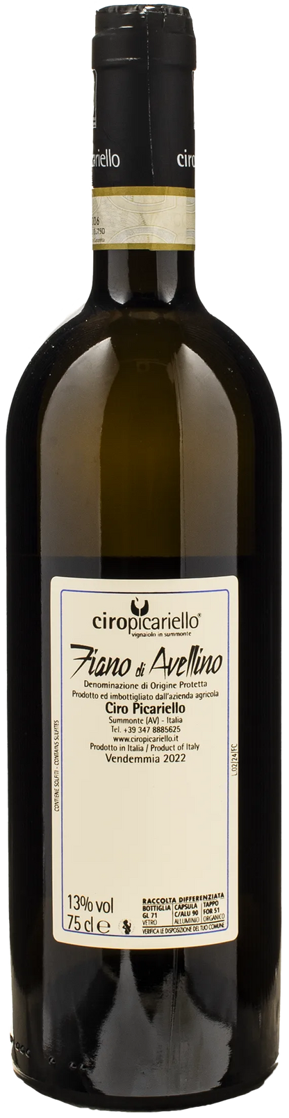 Ciro Picariello Fiano di Avellino Ciro 906 2022