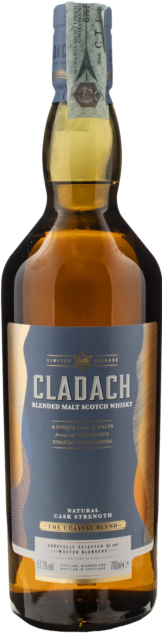 Cladach Blended Malt Scotch Whisky Natural Cask Strength Limited Release