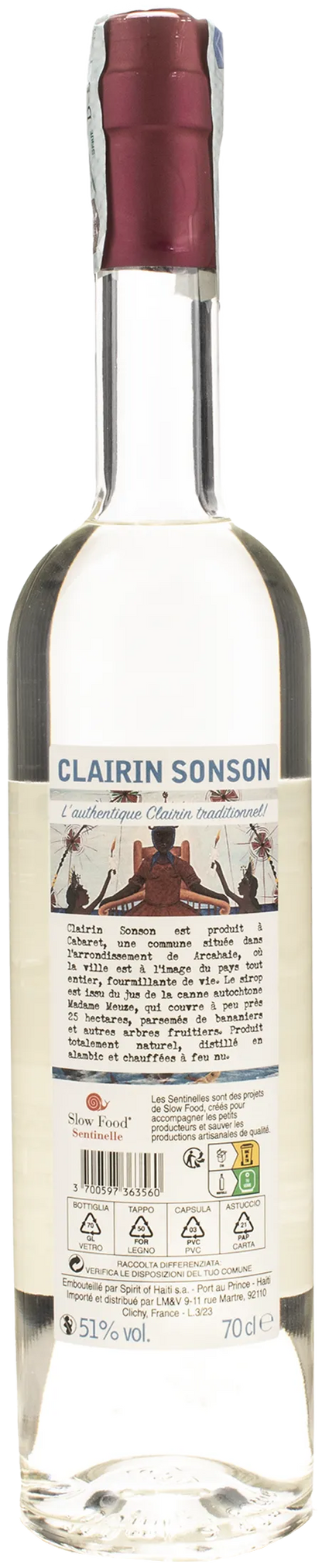 Clairin Rhum Sonson 2023