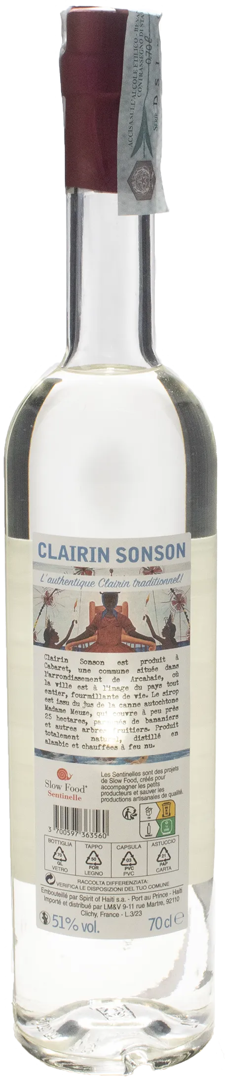 Clairin Rum Sonson 2022