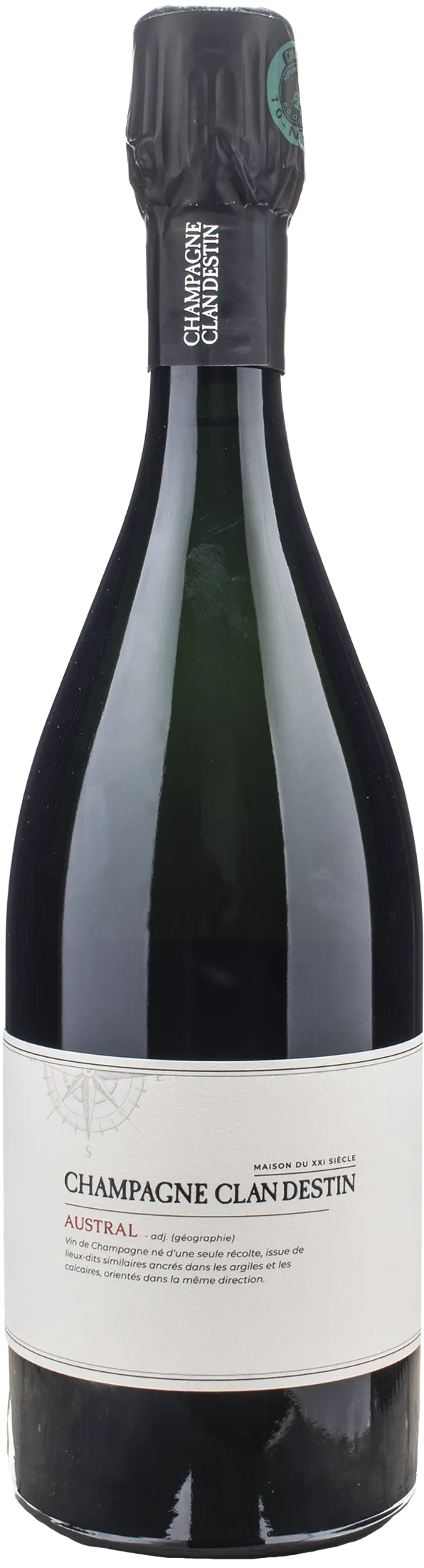 Clandestin Champagne Austral Brut Nature 2023