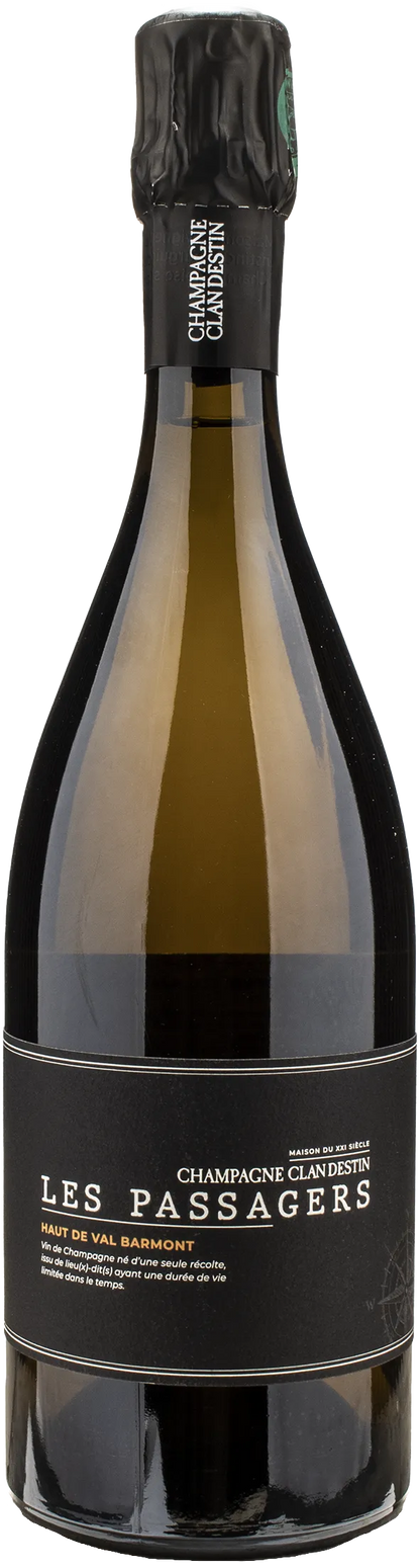 Clandestin Champagne Les Passagers Haut de Val Barmont Brut Nature  2022