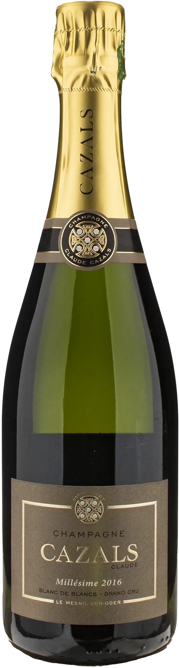 Claude Cazals Champagne Grand Cru Blanc de Blancs Extra Brut 2016