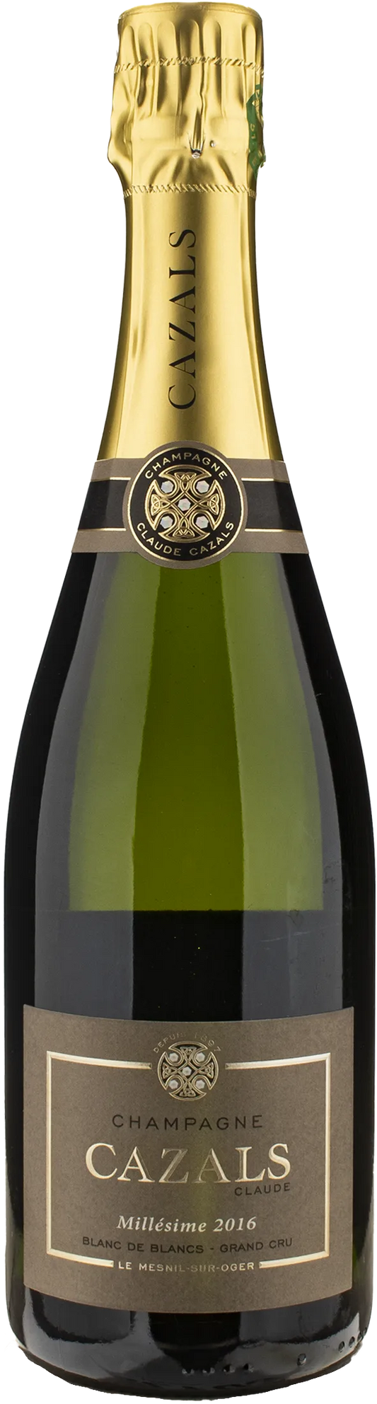 Claude Cazals Champagne Grand Cru Blanc de Blancs Extra Brut 2016