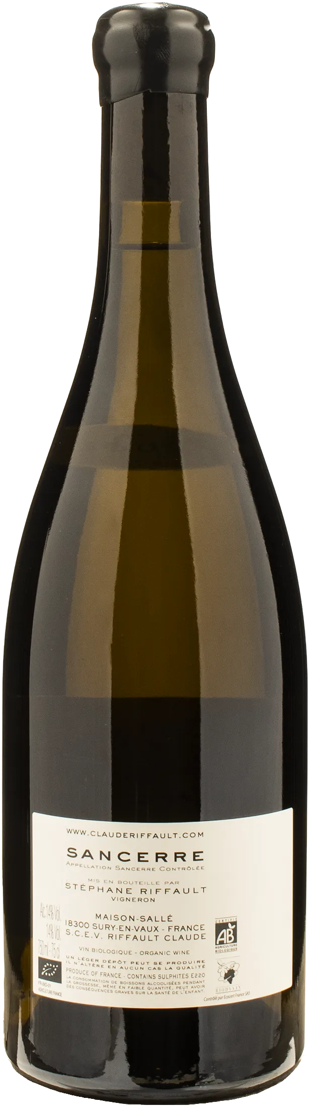 Claude Riffault Sancerre Les Denisottes 2022