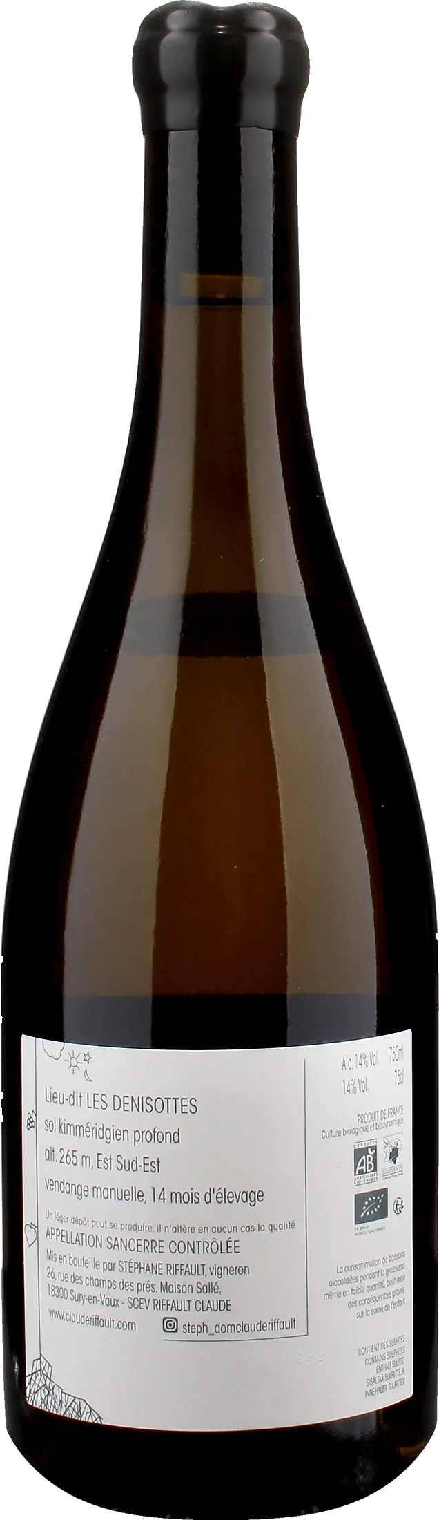 Claude Riffault Sancerre Les Denisottes 2023