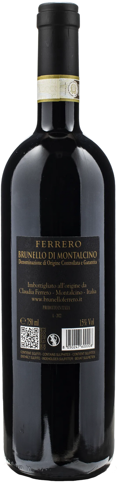 Claudia Ferrero Brunello di Montalcino 2019
