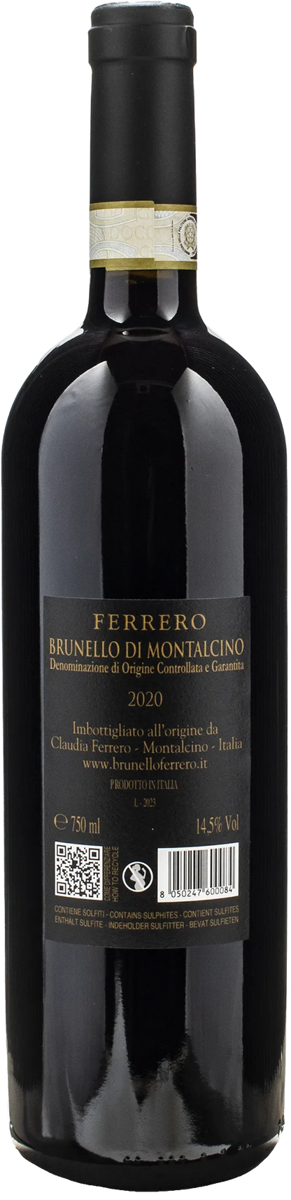 Claudia Ferrero Brunello di Montalcino 2020