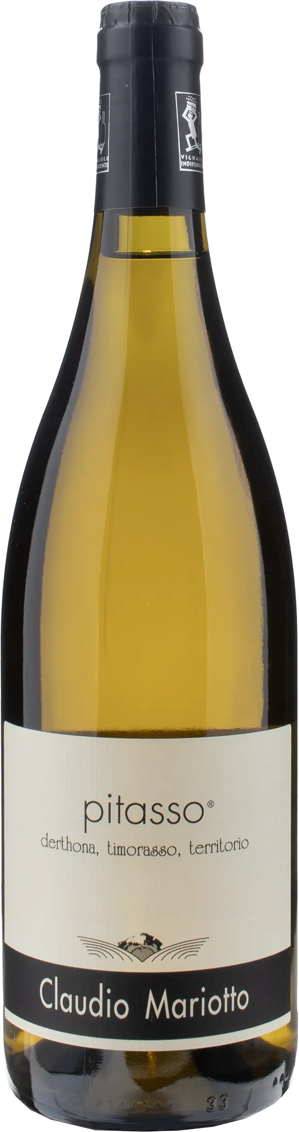 Claudio Mariotto Colli Tortonesi Timorasso Pitasso 2021