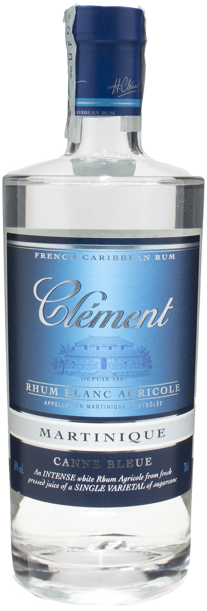 Clement Rhum Blanc Agricole Canne Bleue 0.7L