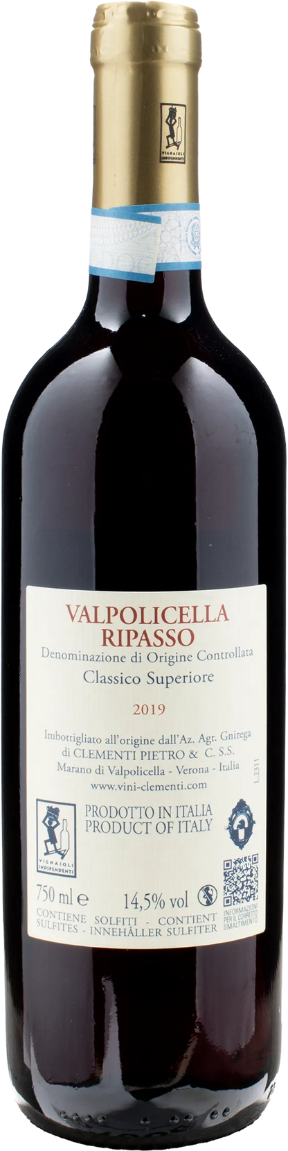 Clementi Valpolicella Ripasso Classico Superiore 2019
