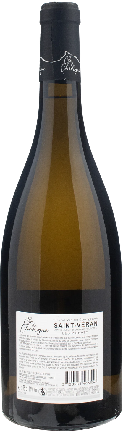 Clos de Chevigne Saint Veran Les Morats 2022