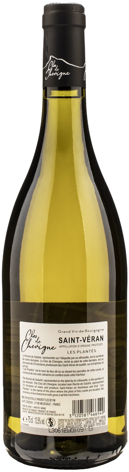 Clos de Chevigne Saint Veran Les Plantes 2022