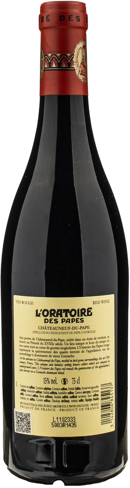Clos de l'Oratoire des Papes Chateauneuf du Pape Rouge 2022