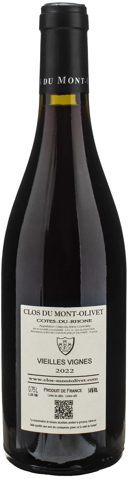 Clos du Mont Olivet Cotes Du Rhone Rouge Vieilles Vignes 2022