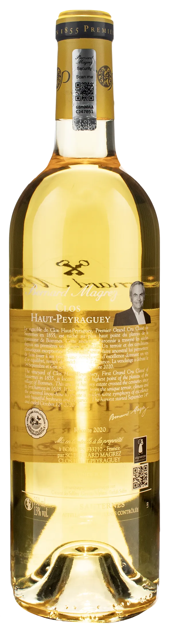 Clos Haut Peyraguey Sauternes 2020