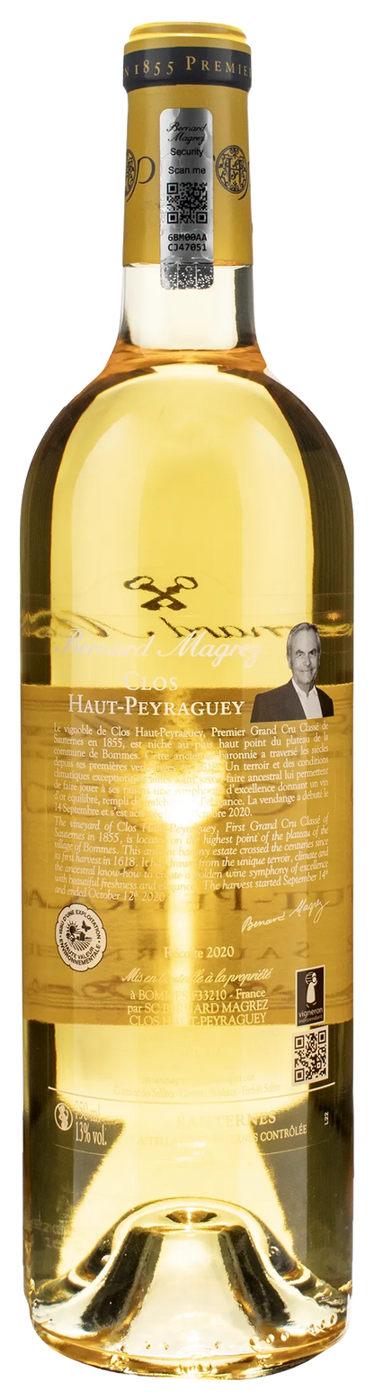 Clos Haut Peyraguey Sauternes 2020