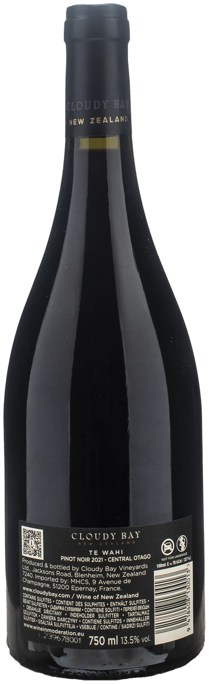 Cloudy Bay Central Otago Te Wahi Pinot Noir 2021