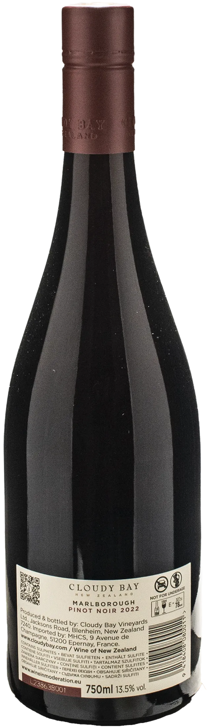 Cloudy Bay Marlborough Pinot Noir 2022