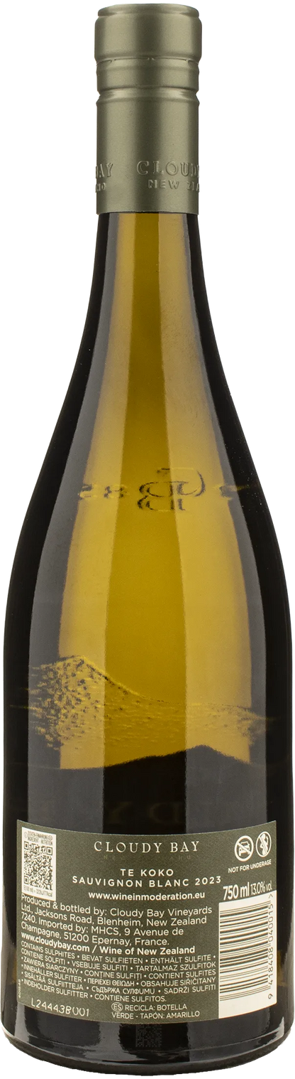 Cloudy Bay Marlborough Te Koko Sauvignon Blanc 2023