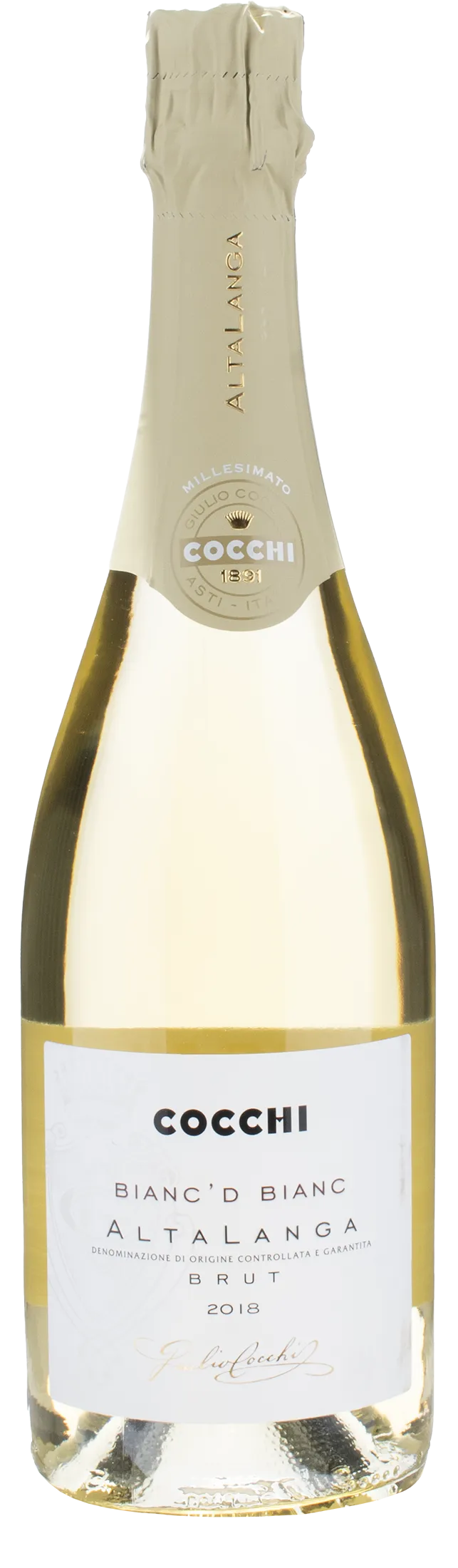 Cocchi Alta Langa Bianc ’D Bianc Brut 2018