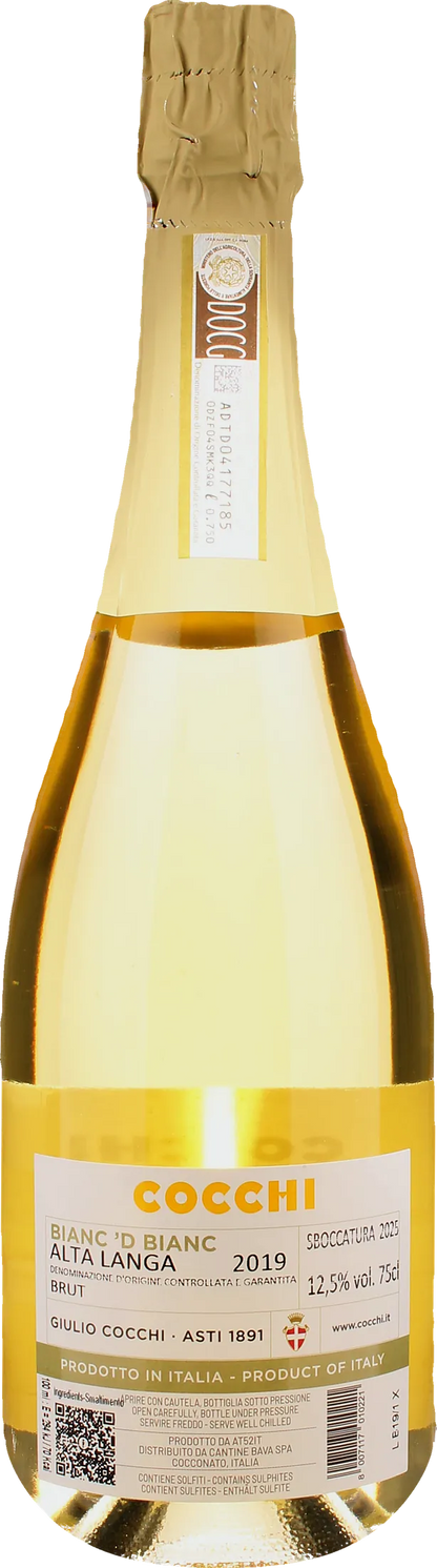 Cocchi Alta Langa Bianc ’D Bianc Brut 2019