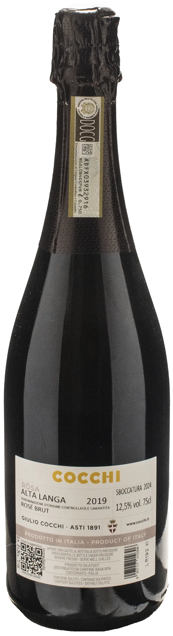 Cocchi Alta Langa Rosa Brut 2019