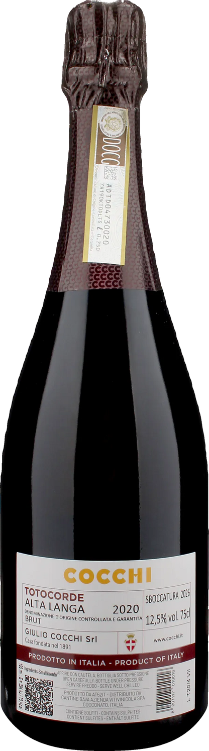 Cocchi Alta Langa Totocorde Brut 2020