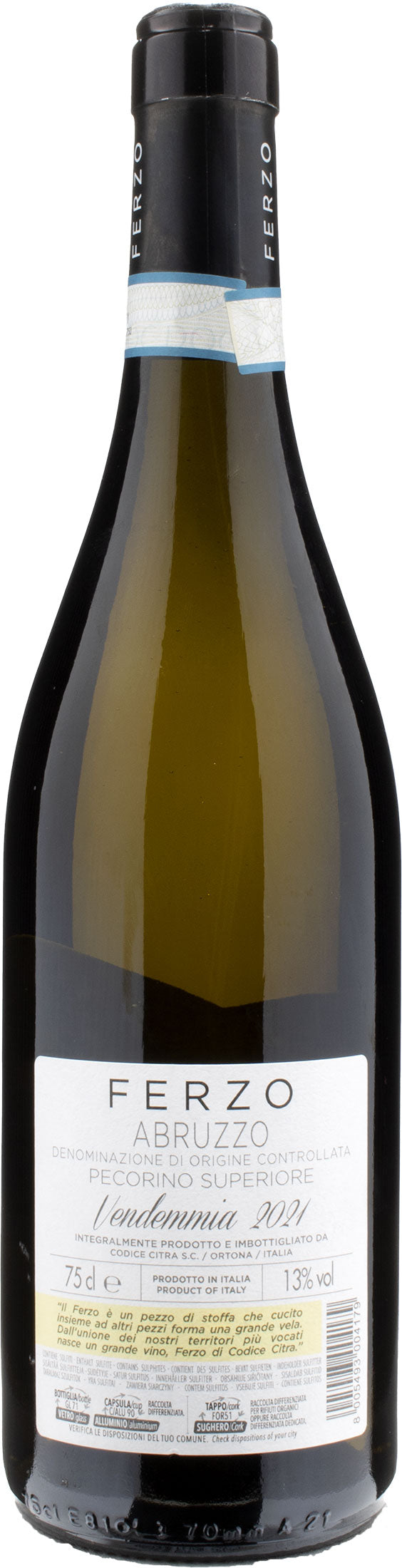 Codice Citra Ferzo Pecorino Superiore 2021