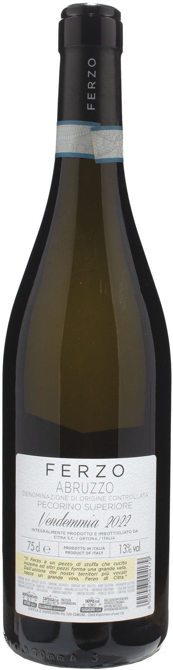 Codice Citra Ferzo Pecorino Superiore 2022