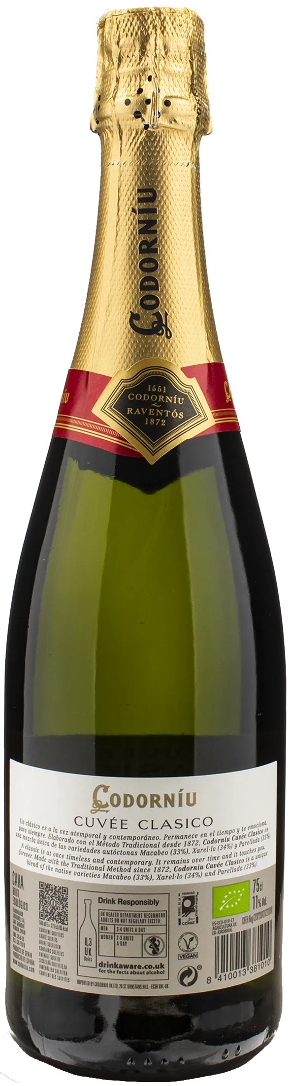 Codorniu Cava Cuvèe Classic Brut
