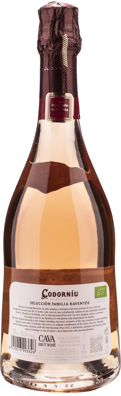 Codorniu Cava Seleccion Raventos Brut Rosé Pinot Noir