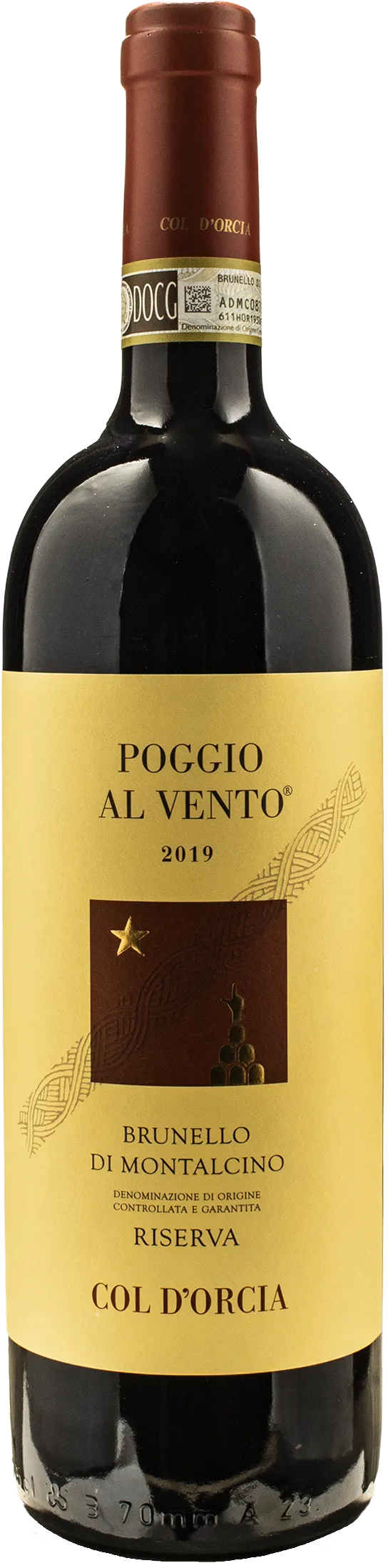 Col D'Orcia Brunello di Montalcino Poggio al Vento Riserva 2019