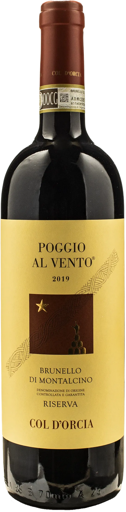 Col D'Orcia Brunello di Montalcino Poggio al Vento Riserva 2019
