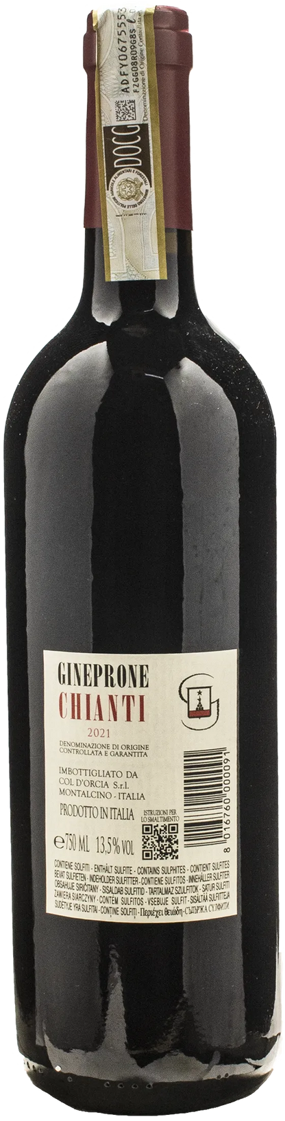 Col D'Orcia Chianti Gineprone 2021