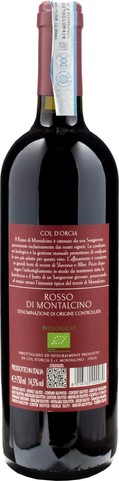 Col d'Orcia Rosso di Montalcino 2022
