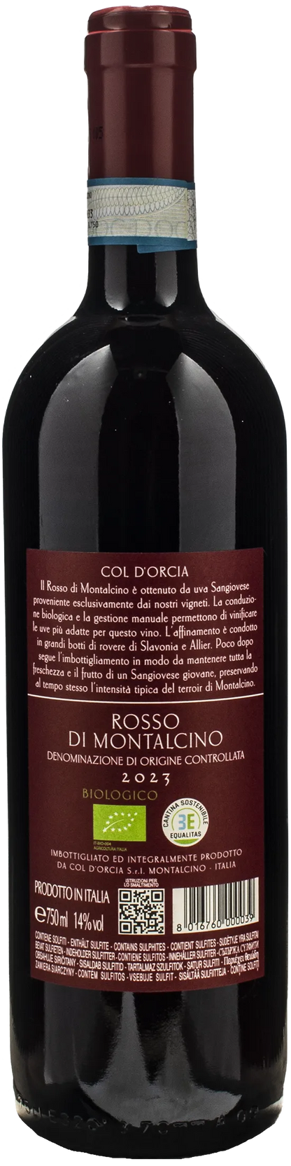 Col d'Orcia Rosso di Montalcino 2023