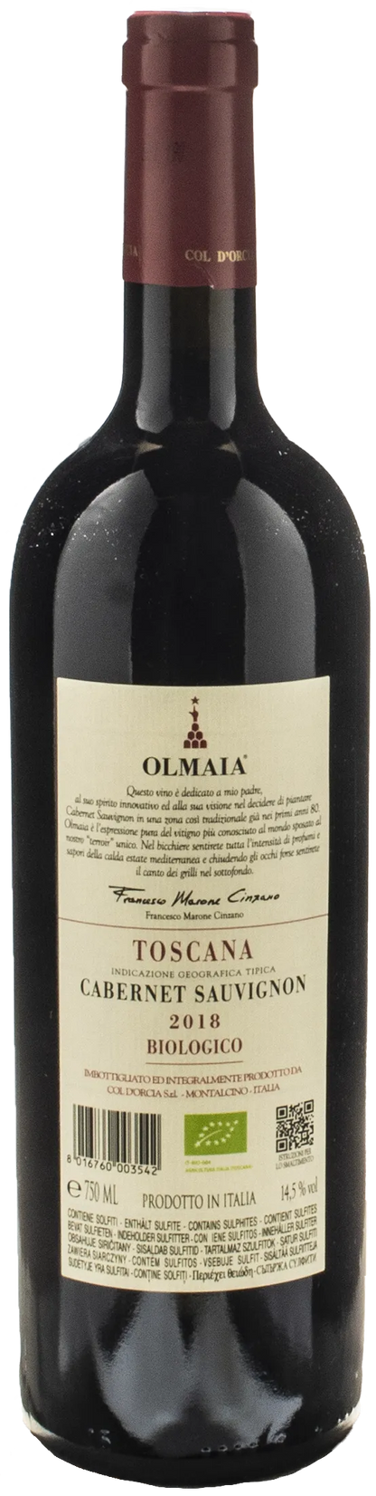 Col D'Orcia Olmaia 2018