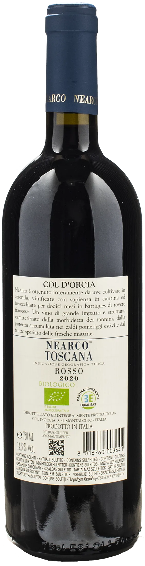 Col D'Orcia Toscana Nearco 2020