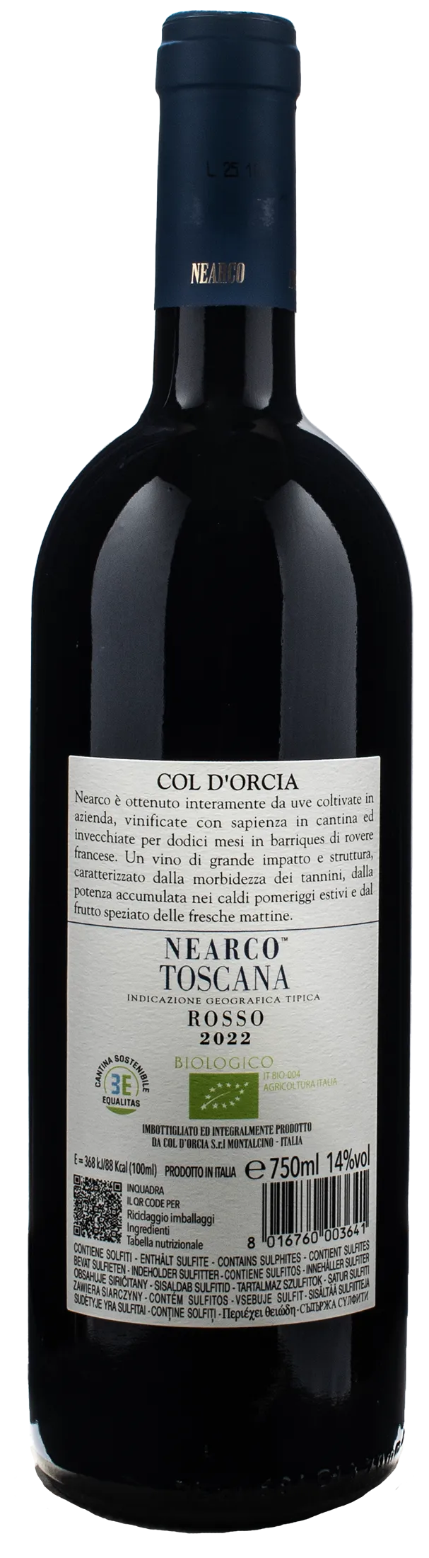 Col D'Orcia Toscana Nearco 2022