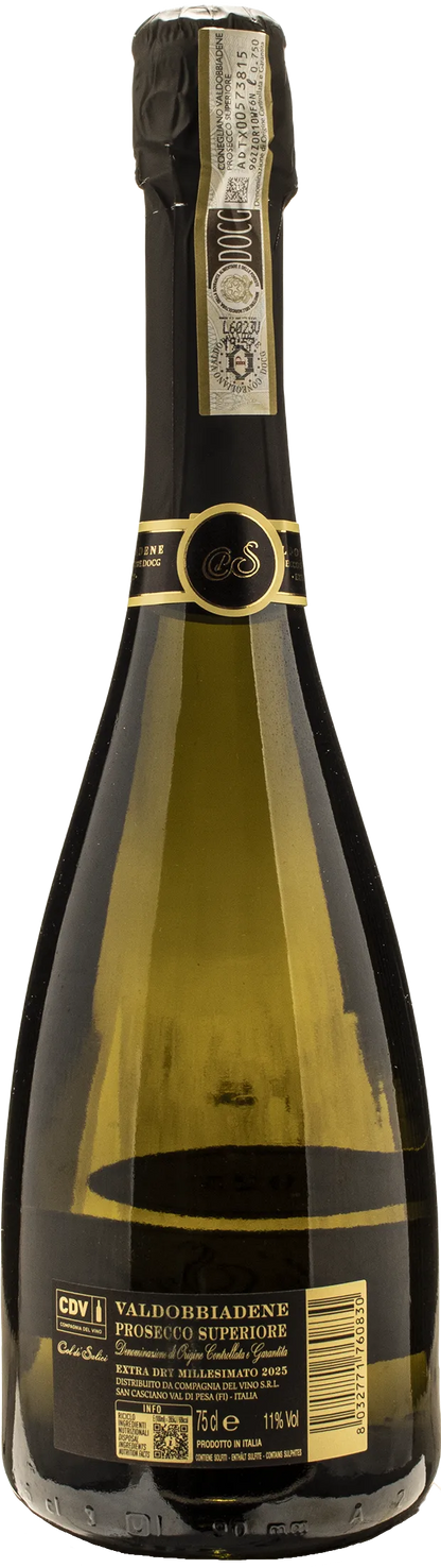 Col de' Salici Valdobbiadene Prosecco Superiore Extra Dry 2025