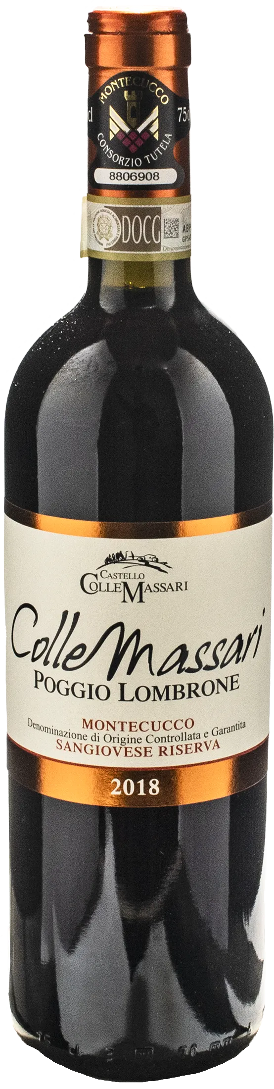 Colle Massari Montecucco Sangiovese Riserva Poggio Lombrone 2018