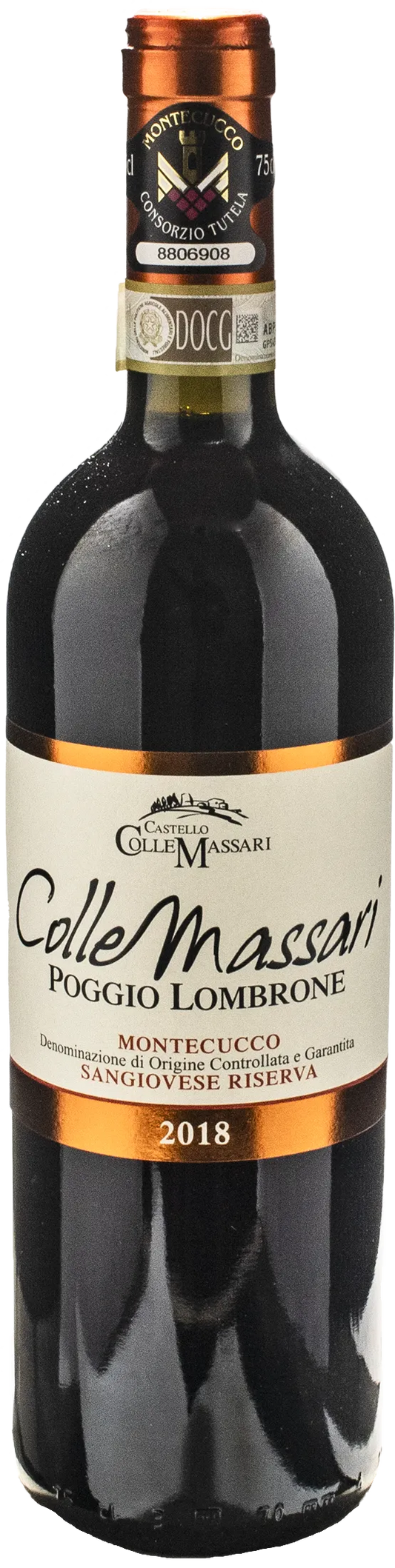 Collemassari Montecucco Sangiovese Riserva Poggio Lombrone 2018