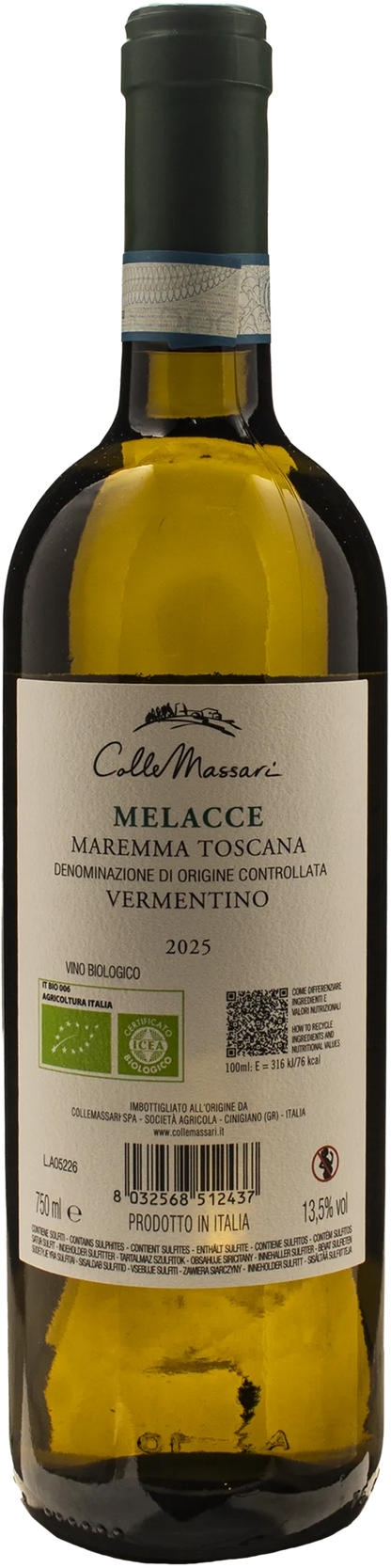 Collemassari Maremma Vermentino Melacce 2025