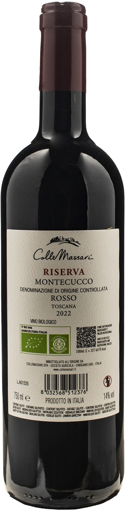 Collemassari Montecucco Riserva 2022