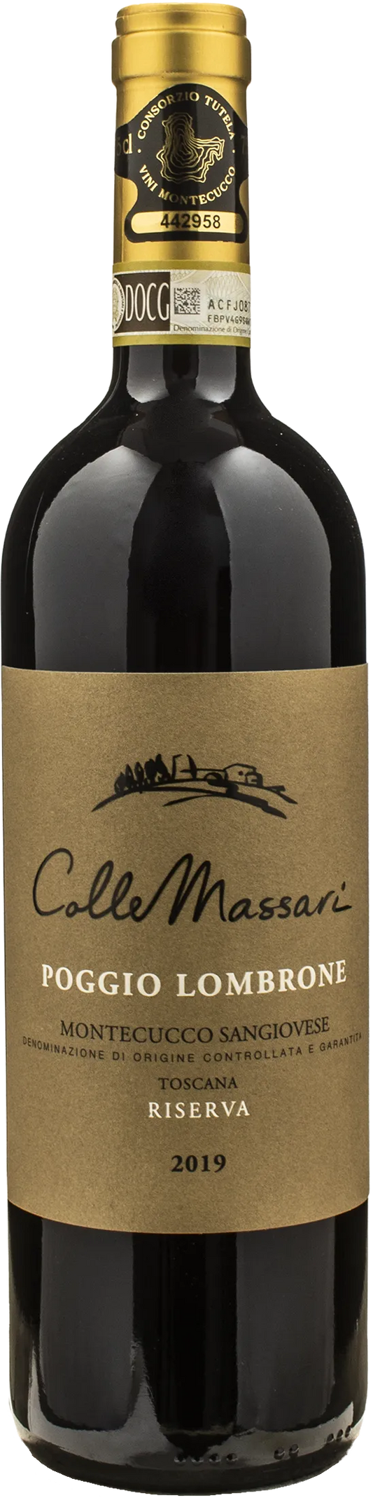 Collemassari Montecucco Sangiovese Riserva Poggio Lombrone 2019