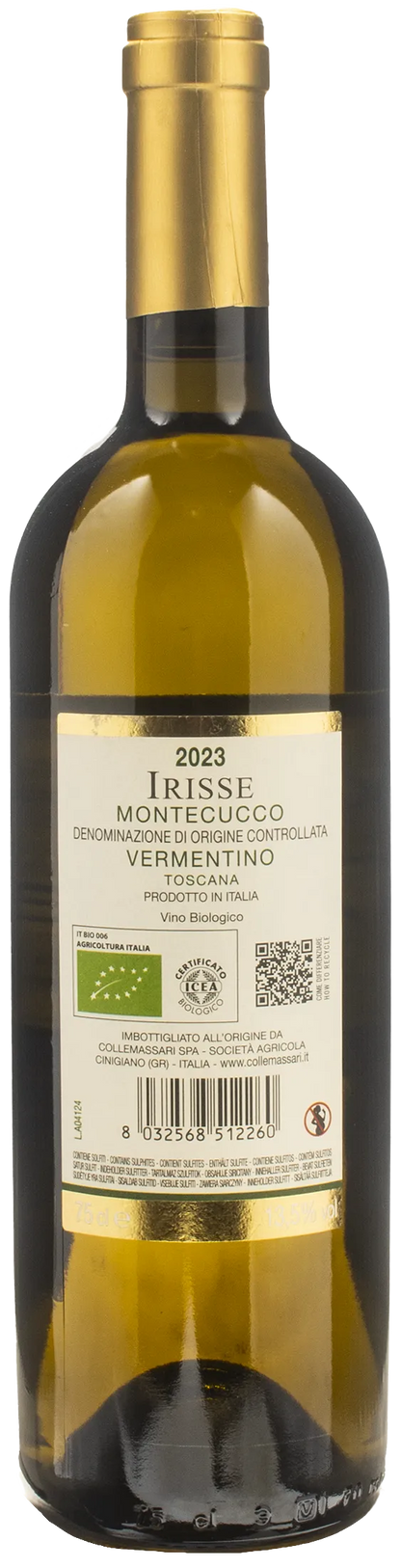 Collemassari Montecucco Vermentino Irisse 2023